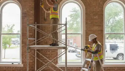 Plumber repairing a pipe in Columbus, OH for residential plumbing service