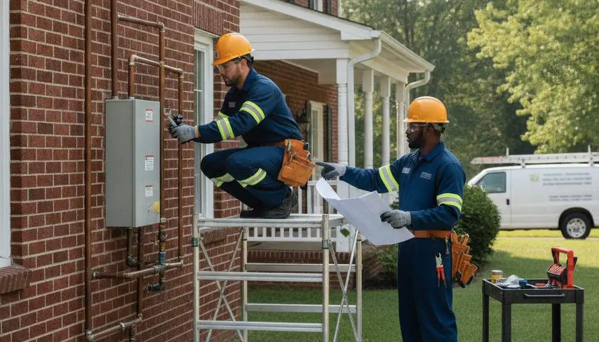 Columbus, OH plumbing repair team servicing pipes for local home and business customers