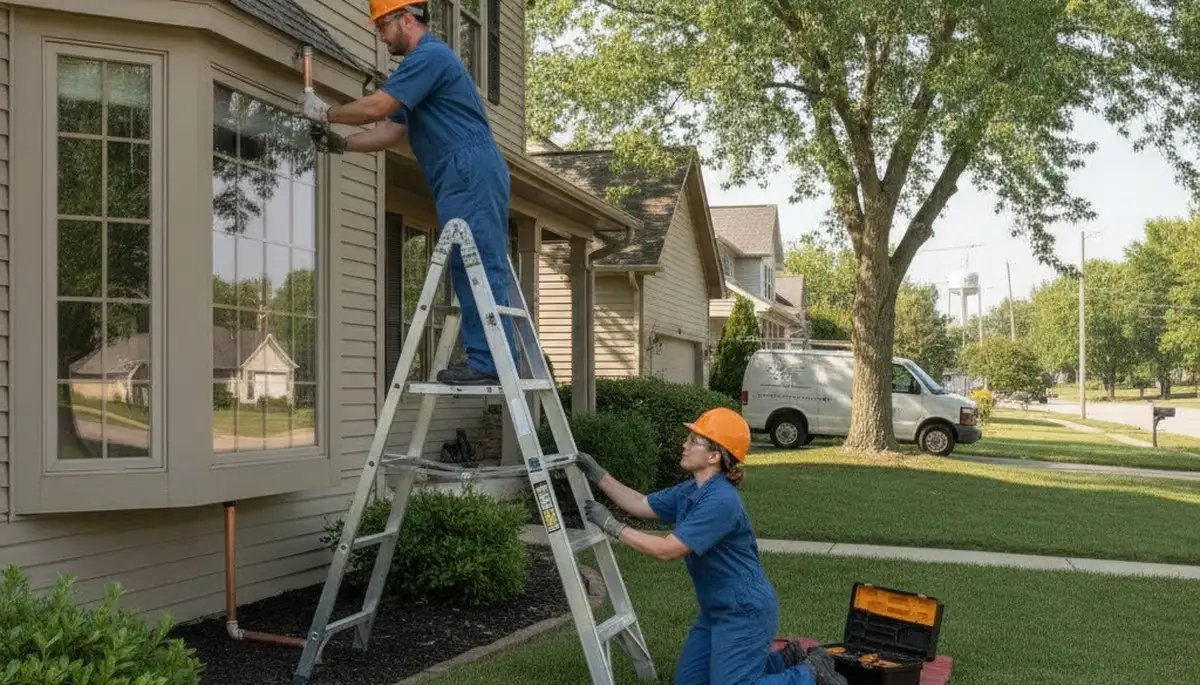 Columbus, OH plumbing repair team serving residential and commercial leak and drain fixes