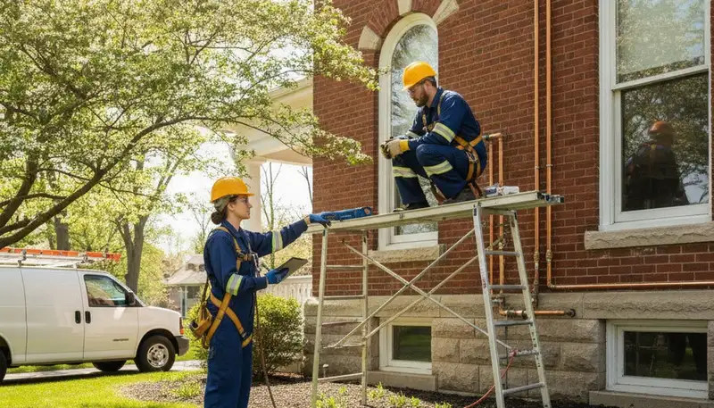 Plumbing repair service in Columbus, OH, for residential and commercial pipe and drain fixes