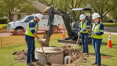 Septic repair service in Columbus, OH for homes with aging sewer systems