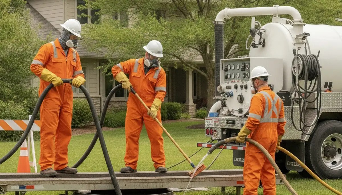 Septic tank cleaning service in Columbus, OH for safe, reliable plumbing maintenance