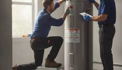 Water heater repair technician serving Columbus, OH homes with fast, dependable plumbing service
